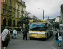 Aus dem Archiv: TN Neuch�tel Nr. 110 NAW/Hess Gelenktrolleybus am 7. Oktober 1997 Neuch�tel, Place Pury