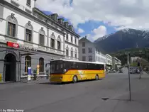 Postauto/Regie Brig VS 243 885 (Setra S315UL) am 27.4.2010 beim Bhf. Brig 