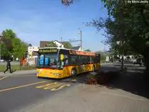 Postauto/PU ABSN Nr. 091 ''Glattfelden'' (Mercedes Citaro O530) am 29.4.2010 beim Bhf. B�lach.