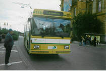 Aus dem Archiv: TN Neuch�tel Nr. 118 NAW/Hess Gelenktrolleybus am 7. Oktober 1997 Neuch�tel, Place Pury
