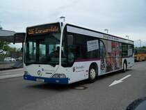 Citaro Nr 1 der Stadtwerke am Bahnhof am 30/04/10.