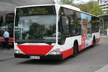 Der HHA Citaro mit der Nummer 2504 am 4.Mai 2010 auf der Linie 24 nach Rahlstedt.