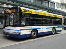 Zugerland - Solaris Urbino 8.6 Nr.136  ZG 88136 unterwegs auf der Linie 12 in Zug am 10.04.2010