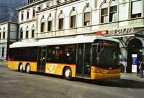 In Albon, Visp VS 32'092 Scania/Hess am 12. M�rz 2010 Brig, Bahnhof