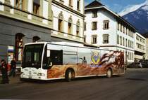 PostAuto Wallis VS 241'961 Mercedes Citaro am 12. M�rz 2010 Brig, Bahnhof