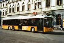 PostAuto Wallis VS 241'983 Scania/Hess am 12. M�rz 2010 Brig, Bahnhof