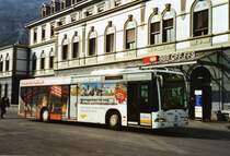 PostAuto Wallis VS 241'959 Mercedes Citaro am 12. M�rz 2010 Brig, Bahnhof