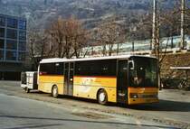 PostAuto Wallis VS 245'886 Setra am 12. M�rz 2010 Brig, Bahnhof