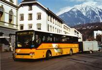 PostAuto Wallis VS 243'889 Setra am 12. M�rz 2010 Brig, Bahnhof