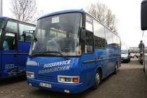 Diesen Reisebus habe ich am 3.4.2010 am Signal Idunapark aufgenommen.
Die Marke des Busses ist mir nicht bekannt.