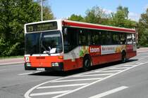 Der 1995 f�r Travers(TOG) gebaute und sp�ter nach der Fusion der Unternehmen von Jasper �bernommene MB O405N1 mit der Nummer 8136 am 5.Mai 2010 in Barmbek