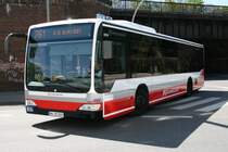 Der dieses Jahr gelieferte Schnellbus vom Typ MB O530 Citaro(Facelift) der HHA mit der Nummer 6009 am 5.Mai 2010 in U/S Barmbek.