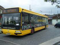 Der Agora Nr 532 tr�gt eine Werbung �ber die verschiedenen Museen in Mulhouse. Hie auf Linie 22 am 06/05/10.