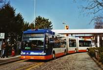 TPG Gen�ve Nr. 104/GE 960'081 Van Hool am 13. M�rz 2010 Gen�ve, Palexpo