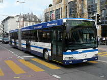 Zugerland - Mercedes Citaro  Nr.2  ZG 3352 unterwegs in der Stadt Zug am 10.04.2010