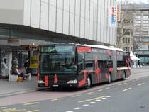 Zugerland - Mercedes Citaro  Nr.26  ZG 3376 unterwegs in der Stadt Zug am 10.04.2010
