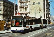 TPG Gen�ve Nr. 158/GE 960'542 Mercedes Citaro am 13. M�rz 2010 Gen�ve, Bel-Air