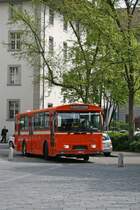 Auch die ZVB waren am 8. Mai 2010 vertreten, und dies mit einem Fahrzeug vergleichsweise neuer Generation: einem FBW/Hess 91 U EU4A mit Baujahr 1975.