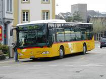 Postauto - Mercedes Citaro  SO 115119 unterwegs auf der Linie 67 in Liestal am 18.04.2010