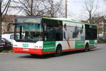 HCR 48 (HER CR 48) mit Werbung fr die HGE-Herne.
Aufgenommen am HBF Wanne Eickel.
5.4.2010
