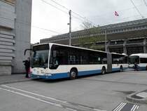 Mercedes Citaro LU 199439 mit der Bertiebsnummer 139 auf der Linie 18 am Bahnhof Luzern. Die Aufnahme stammt vom 04.05.2010.