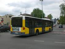 Mercedes-Benz O 530 I (Citaro) auf der Linie 131 nach Spandau Im Spektefeld an der Haltestelle Staaken Magistratsweg/Brunsbttler Damm.