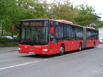 Lion's City Gelenkbus in Singen am 14/05/10.