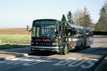 FR-SW 915 (Setra SG 219 SL) in der Benzhauserstrae im Jahre 2002. Das Fahrzeug wurde 2003 ausgemustert / verkauft