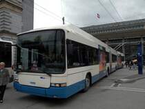 Hess Trolleybus (LighTram3)mit der Betriebsnummer 231 am Bahnhof Luzern. Die Aufnahme stammt vom 04.05.2010.