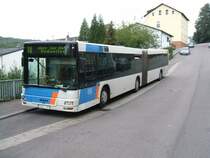 Dieses Foto zeigt einen MAN-Gelenkbus. Das Foto wurde im vergangenen Jahr Fotografiert.