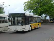 MAN Niederflurbus 2. Generation als SEV fr die S-Bahnlinie 3 zwischen S-Bahnhof Nldnerplatz und S-Bahnhof Karlshorst.