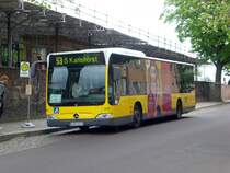 Mercedes-Benz O 530 II (Citaro Facelift) als SEV fr die S-Bahnlinie 3 zwischen S-Bahnhof Nldnerplatz und S-Bahnhof Karlshorst.