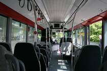 Hier mal ein Bild aus dem Bus mit Blick Richtung Fahrer.
16.5.2010