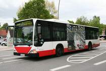 Der 2003 fr die HHA gebaute Citaro mit der Nummer 2314 am 14.Mai 2010 auf der Linie 23 in Barmbek (Hab noch nicht geschafft whrend des Umstellen des Anzeigers abzudrcken)