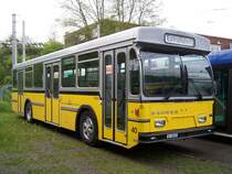 Dieser Saurer trgt die Nr 40. Hier am 16/05/10.