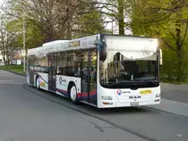 Postauto - MAN Lion`s City AG 208685 in Wohlen am 22.04.2010