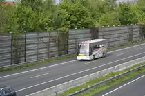 Neoplan Reisebus, auf der A2/Lehrte am 17.05.2010