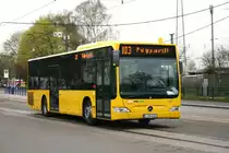 EVAG 4131 (E VG 4131) mit SEV f�r die Strassenbahnlinie 103.
Aufgenommen am Bahnhof Dellwig.
9.4.2010