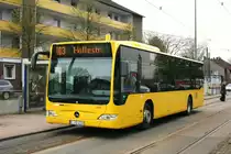 EVAG 4139 (E VG 4139) am Bahnhof Dellwig als Ersatz f�r die Strassenbahnlinie 103.
9.4.2010