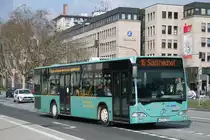 ESWE Verkehr 82 (WI GU 382) macht Werbung f�r ESWE-Nightliner.
10.4.2010