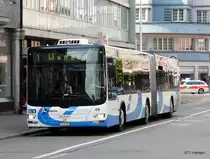 BBOG - MAN Lion`s City Nr.49  SO 132072 Unterwegs auf der Linie 1 in Olten am 08.05.2010