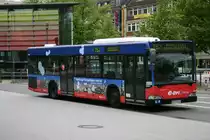 Der Jasper Citaro mit der Nummer 8161 am 14.Mai 2010 in Wandsbek Markt