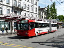 Stadtbus Winterthur - Trolleybus Mercedes O 405 GTZ Nr.146 unterwegs auf der Linie 2 in Winterthur am 11.05.2010