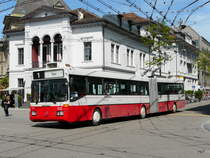 Stadtbus Winterthur - Trolleybus Mercedes O 405 GTZ Nr.152 unterwegs auf der Linie 1 in Winterthur am 11.05.2010