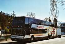 Lathion, Sion Nr. 34/VS 24'940 Van Hool am 6. April 2010 Thun, Schiffl�ndte