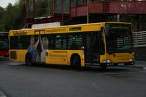 De VHH Citaro mit der Nummer 0507 am Abend des 30.April 2010 auf der Busanlage Poppenb�ttel wo er auf seine R�ckfahrt auf der Linie 8112 nach Bargteheide wartet.