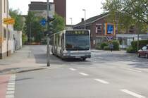 Feierabend, wie das duftet!!!M�bus 0861 auf dem Weg in den Feierabend, der Zielanzeiger verr�t es, Heim zur NVV an der Rheinstra�e. 18.5.2010