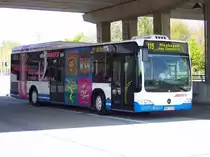 MB Citaro der Joost GmbH an der Haltestelle HP L�tten Klein auf der Linie 119 unterwegs