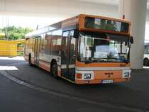 Ein vBus NL 202 in Ludwigshafen.