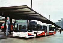 RVBW Wettingen Nr. 164/AG 18'083 MAN am 14. April 2010 Baden, Bahnhof